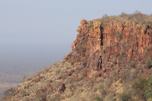 Etjo Formation atop the Omingonde formation